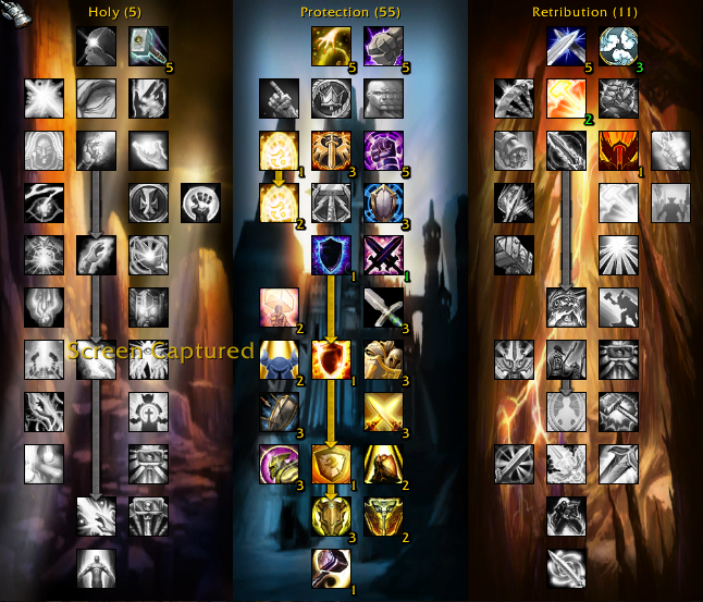Protection Talent Tree