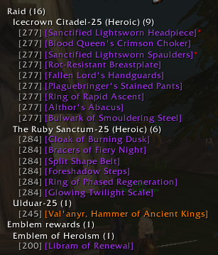Holy Gear Setup